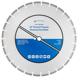 OEM tùy chỉnh cấp công nghiệp Turbo kim cương lưỡi cưa ướt sử dụng 4 "-7" Granite Engineered đá gốm gạch cắt - Product Image 3