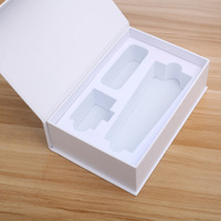 Boîte d'emballage de produits électroniques, fermeture magnétique de luxe, boîte en carton avec plateau intérieur