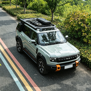 Aluminum Alloy Car Roof Luggage Rack <b>Baskets</b> Side Ladder Side Box Side Tent Roof Box Loading Series 100kg+ <b>for</b> Jetour T1 - Product Image 3