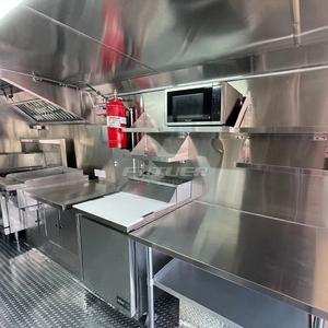 Remolque de Comida de Alta Calidad, Camión de Comida con Cocina Completa, Remolques de Automóviles de Estados Unidos Totalmente Equipados, Cocina Móvil Callejera - Product Image 5