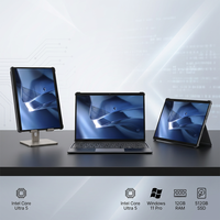 Untuk Cetak Logo OEM Grosir Tablet Laptop 2-in-1 Intel Core Ultra 5 125U Windows 12GB Notebook PC Layar Sentuh Baru