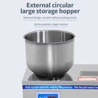 Distributeur quantitatif vertical semi-automatique haute performance pour poudre, riz, céréales, sucre, thé, graines, engrais et flacons