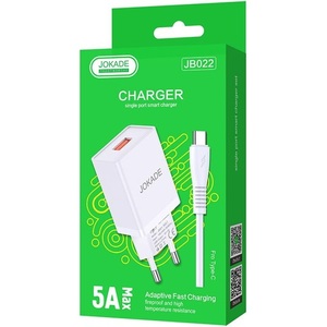 Jokade Usb Type C Charger 5V 5A Fast <b>Charging</b> <b>Adapter</b> For Mobile Devices - Product Image 3