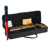 Professional B Flat Soprano Straight Saxophone Woodwind Instrument Bass Body