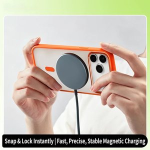 Custodia di Lusso Magnetica Antiurto con Anello Metallico per <span class=keywords><strong>Fotocamera</strong></span>, Finitura Opaca Soft Touch per <span class=keywords><strong>iPhone</strong></span> 15 <span class=keywords><strong>Pro</strong></span> <span class=keywords><strong>Max</strong></span> - Product Image 5