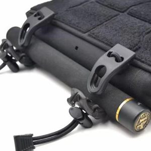 Support de bâton de trekking pour sac à dos, fixation robuste en plastique avec boucle élastique pour bâton de marche, corde et équipement sportif - Product Image 2