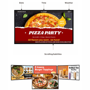 <span class=keywords><strong>Display</strong></span> Digital Signage <span class=keywords><strong>Android</strong></span> da 49 pollici | Design ultrasottile interamente in metallo | <span class=keywords><strong>2</strong></span> + 16G/4 + 32G | Per pubblicità, Menu, vendita al dettaglio - Product Image 4