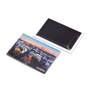 Imanes de nevera metálicos personalizados con foto, recuerdo, bajo MOQ, para regalos de viaje, venta al por mayor - Product Image 1