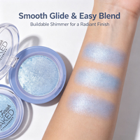 Highlighter de Haute Qualité Longue Durée Poudre Scintillante Fini Lumineux Highlighter Cuit