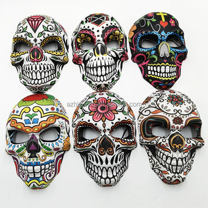 Zhizunlin Venta al por mayor Horror Día de los muertos Fantasma Digital Impreso Horror Cosplay Carnaval Mascarada Máscara completa para Halloween - Product Image 1