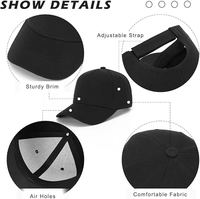 Gorra de Béisbol Acrílica de 5 Paneles, Estilo Deportivo y Formal, con Logotipo Bordado e Impreso, Nueva Moda, Color Sólido, Visera Curva, para las Cuatro Estaciones