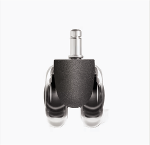 Hochwertige 2-Zoll-Doppelmöbel Rollen rad Super Silent PU Bürostuhl Dreh rollen Verstellbare Büros tühle, Möbel - Product Image 5