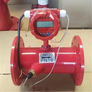 สวิตช์แม่เหล็กแบบหน้าแปลน PN16 DN100เซ็นเซอร์อัลตราโซนิกใช้ในอุตสาหกรรม - Product Image 4