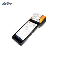 Terminal POS Inteligente de 5.5 Pulgadas, Portátil, Android 14, Punto de Venta, Bluetooth, Impresora Térmica Directa Monocromática Integrada, Software, 3GB de RAM