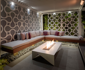 Corten Steel Gas <b>Fire</b> <b>Pit</b> Outdoor Garden Use Propane Gas <b>Table</b> - Product Image 3