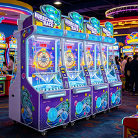 Rueda de la Fortuna Ajustable con Premios Aleatorios para Máquinas de Juego, con Puntuación Progresiva Acumulativa y Desbloqueo de Juegos