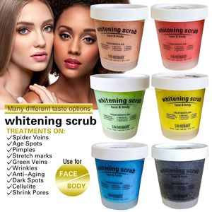 Großhandel natürliches Meersalz Eiscreme Fruchtsäure Peeling Hautpflege feuchtigkeitsspendendes peeling Bad Salz gesicht und Körper aufhellendes Peeling - Product Image 1