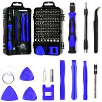Kit de tournevis de précision multifonction 115-en-1 avec boîte à outils rigide OEM pour la réparation de téléphones portables, ordinateurs et montres
