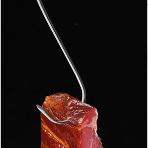 Gancho para carne en forma de S de acero inoxidable sólido y grueso para cocina, gancho individual para secar carne curada y ahumada, puntiagudo - Product Image 3