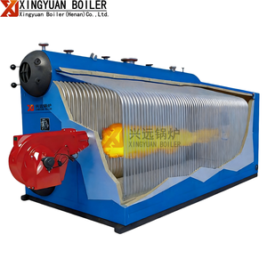 Chaudière à vapeur horizontale à tubes d'eau industrielle XINGYUAN SZS 20 tonnes/h 10 bars, neuve - Product Image 6