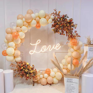 Arco de Metal Redondo LANJO para Decoración de Fondo con Globos, Kit para Bodas, Baby Shower y Fotografía - Product Image 1