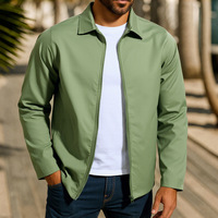 Veste Homme Automne 2026 à Col Revers et Fermeture Éclair – Qualité Supérieure, Tendance, Décontractée et Élégante pour l'Extérieur