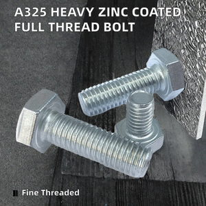 Pernos y Tuercas Hexagonales de Acero M6 con Recubrimiento de Zinc Pesado A325, Sistema Métrico - Product Image 3