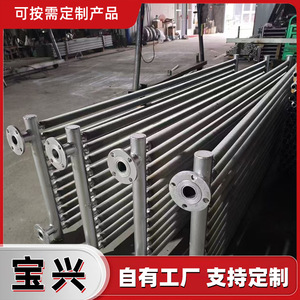 Échangeur de chaleur à tubes à ailettes Baoxing, personnalisé pour fours de boulangerie et sécheurs industriels - Product Image 3