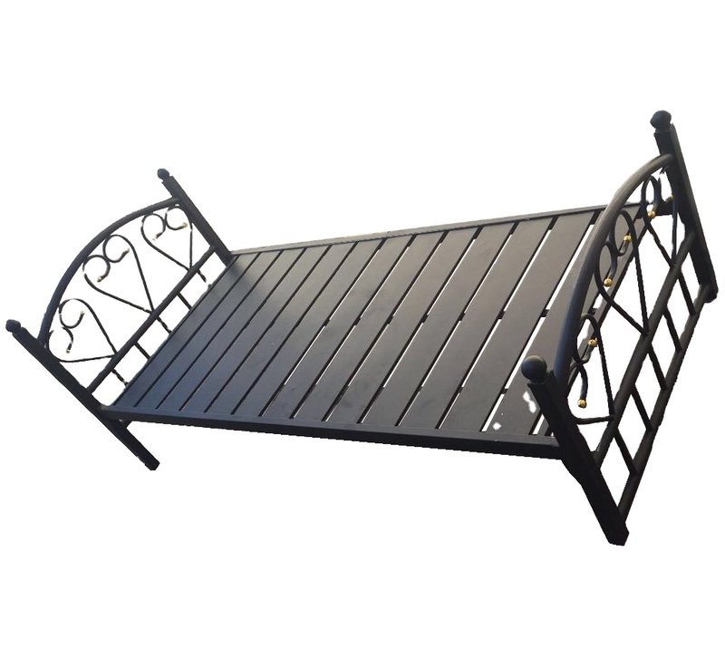 Folding Bed Space Saving Iron Steel