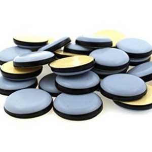 Glissières autocollantes <span class=keywords><strong>en</strong></span> PTFE <span class=keywords><strong>de</strong></span> 40 mm pour un déplacement facile des meubles, chaises, tables, tapis <span class=keywords><strong>de</strong></span> sol, protections <span class=keywords><strong>de</strong></span> sol robustes - Product Image 4