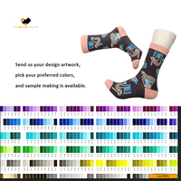 Chaussettes en coton respirant à thème paresseux et livre, style personnalisé, pour les amateurs de lecture