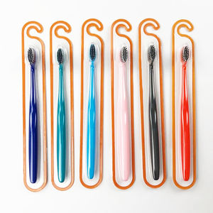 LULA da viaggio spazzolino da denti con Ultra morbido Logo personalizzato all'ingrosso manico in plastica per uso domestico Hotel cura orale per adulti - Product Image 6