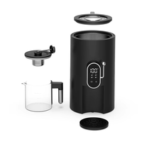 Distributeur d'eau chaude en titane pur avec infuseur à thé, bouilloire 1,5 L, contrôle multi-températures, machine instantanée, infuseur à thé amovible, pour hôtel