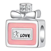 Nouveaux charms et perles en argent sterling 925, motifs Lune, Parfum, Chaussures de danse, compatibles avec les bracelets et joncs de marque, pour la création de bijoux DIY, cadeau pour femme