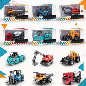 Nuevo Mini Modelo de Coche de Ingeniería a Escala 1:64, Camión de Juguete Deslizante, Coche Pequeño de Metal, Regalos para Niños, Juguetes para Niños - Product Image 2
