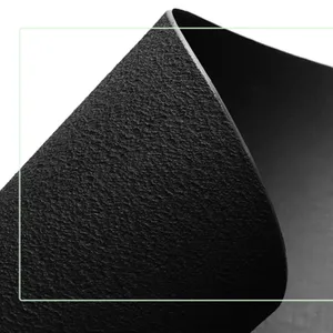 Гладкая текстурированная поверхность Hdpe геомембрана, Прямая продажа с завода, шероховатая геомембрана для Биогазового гристера