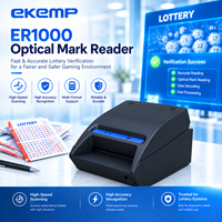 Pembaca Tanda Optik OMR ER1000 untuk Verifikasi Tiket Lotre, Pemindaian Dua Sisi, Antarmuka USB, Stok Tersedia untuk Industri Lotre & Permainan