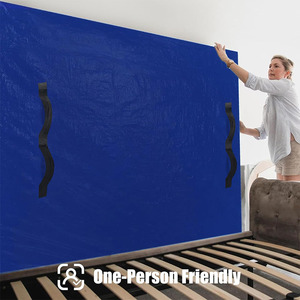 Borsa per Materasso con Cerniera Impermeabile, Resistente a Strappi e Forature, Riutilizzabile, per Traslochi, per Materassi Queen, California King, Cali King, XL - Product Image 6