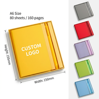 Offre Spéciale CRESTLINE 0097 – Ensemble Carnet de Poche A6 et Stylo 3-en-1 – Pages lignées, vierges et quadrillées – Journal en cuir PU personnalisable – Minimaliste