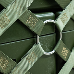 Red de carga de malla de alta resistencia 463L para carga aérea de paletas de alta tenacidad con correas ajustables y correas - Product Image 4