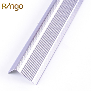 Phật sơn Ringo sáng bóng bạc nhôm chống trượt cầu thang nosing cạnh TRIM Vinyl Bìa bước cạnh bảo vệ cầu thang bước an toàn - Product Image 3