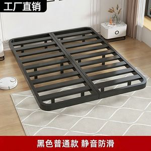 <span class=keywords><strong>Cama</strong></span> King Size Plegable de Metal <span class=keywords><strong>Suspendida</strong></span> con Tapicería de Tela para Sala de Estar de Apartamento de Hotel de Lujo Moderno de Cinco Estrellas - Product Image 4