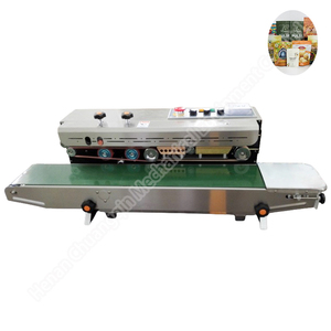 Máquina de envasado de bolsas de sellado térmico, bolsas de bolsa de pie, máquina de sellado térmico de envasado de alimentos, sellador de banda continua y codificador de Fecha - Product Image 4