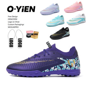 Chaussures de <span class=keywords><strong>football</strong></span> personnalisables pour jeunes, crampons de <span class=keywords><strong>football</strong></span> printemps-automne, toutes tailles en promotion, baskets de <span class=keywords><strong>football</strong></span> professionnelles pour terrain synthétique et intérieur/extérieur, personnalisables 31-40 - Product Image 1