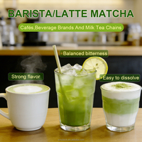 SINODOCK Vente en gros Nouvelle Poudre de Matcha Cérémonial Bio Sac de 1kg Latte Instantané Premium & Thé Santé Goût Doux et Éclatant