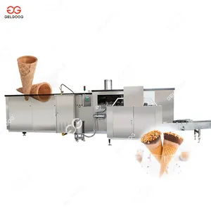 Haute qualité Commercial alimenté <span class=keywords><strong>au</strong></span> <span class=keywords><strong>gaz</strong></span> sucre tasse cône Nachine gaufre crème glacée fabricant de cône - Product Image 1