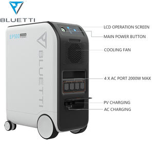 Sistema de Generador de Energía Solar para el Hogar Fuera de la Red <span class=keywords><strong>Bluetti</strong></span> Poweroak, 200 W, 300 W, 500 W, 1000 Vatios, 2000 W, 3 kW, Estación de Energía Portátil - Product Image 6
