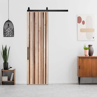 Système de portes coulissantes en bois pour l'aménagement intérieur, vente en gros, directement de l'usine