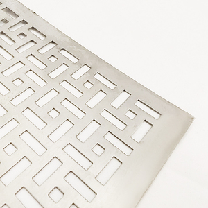 High quality 1*2m Galvanized sheet Perforated mesh Metal building materials