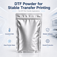Poudre adhésive TPU DTF pour l'impression sur vêtements en coton et polyester, 1 kg, approvisionnement en vrac